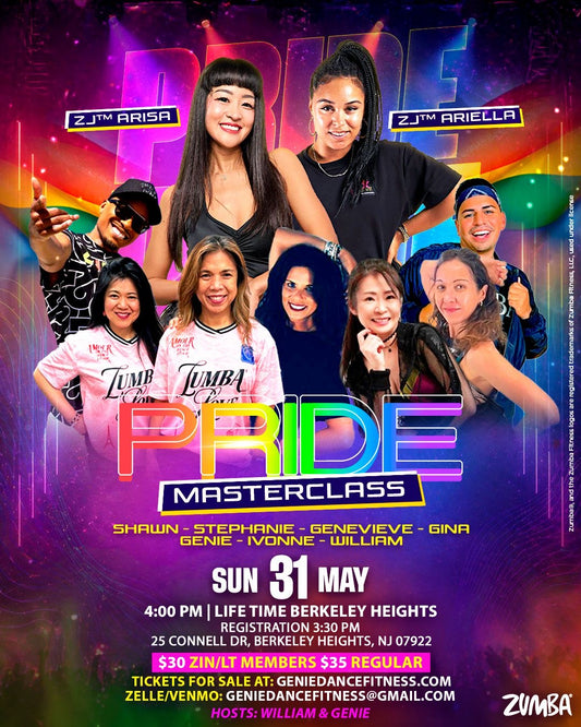 PRIDE Zumba Masterclass at New Jersey 05 31 2026