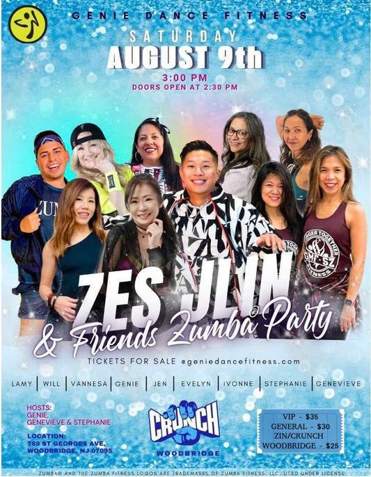 NJ Zumba Masterclass with ZES JLIN  08 09 2025
