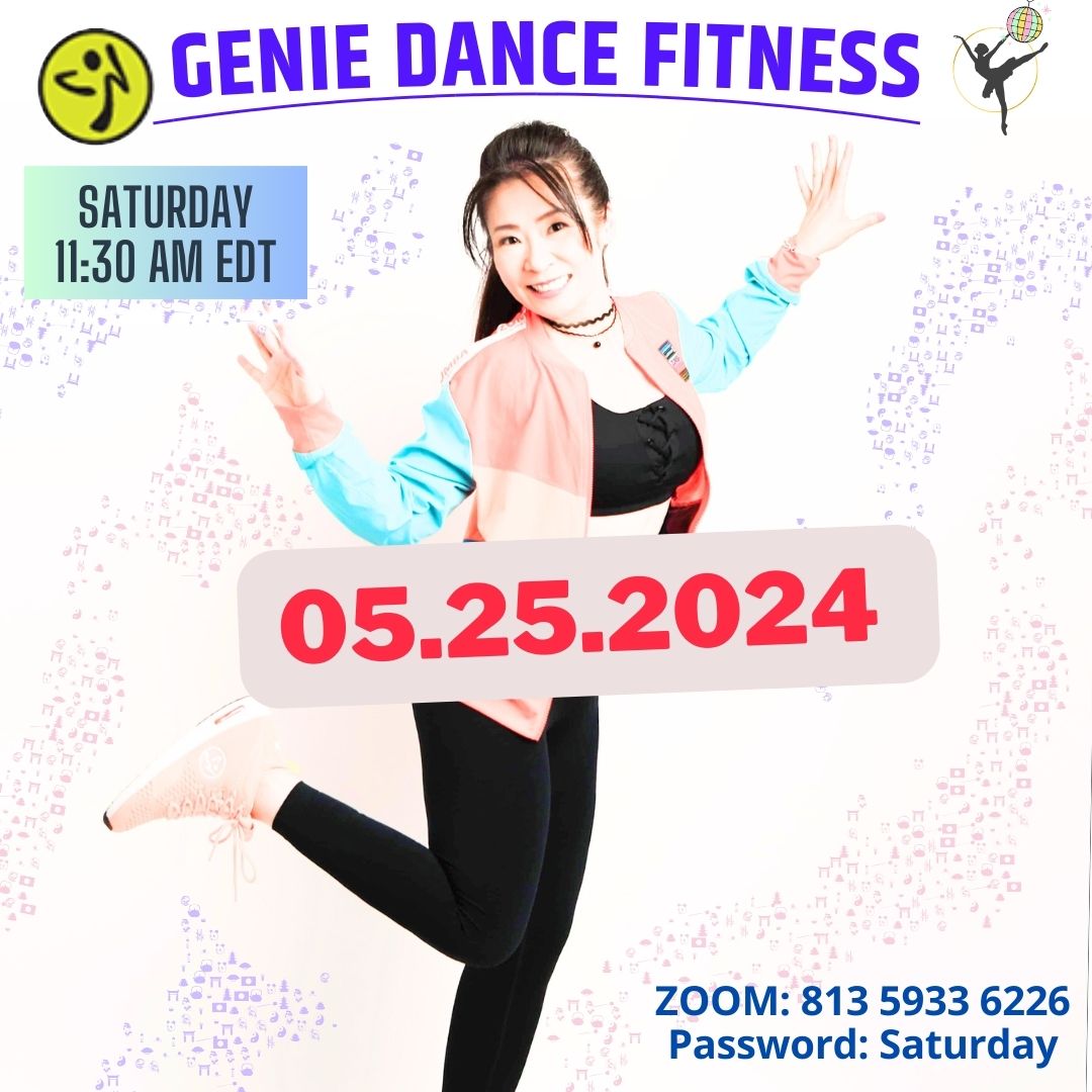 Genie Dance Fitness Virtual Class Recording 05/25/2024