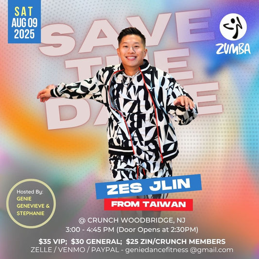 NJ Zumba Masterclass with ZES JLIN  08 09 2025